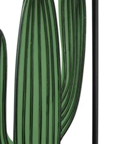Panneau mural décoratif 3D Cactus métal ensemble 3 pcs