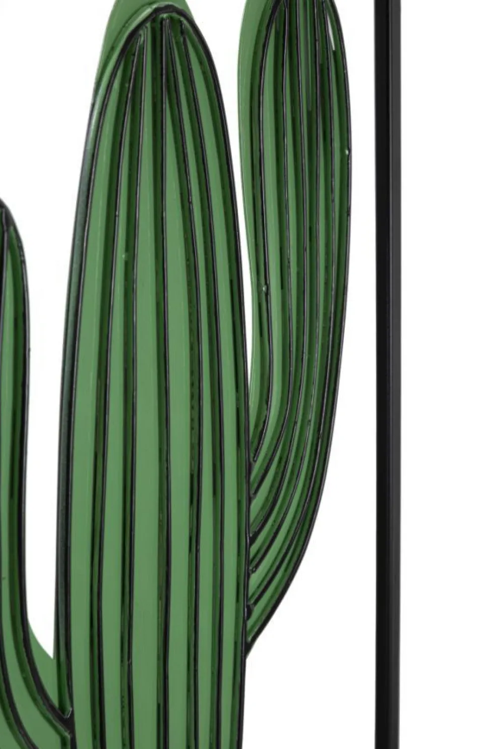 Panneau mural décoratif 3D Cactus métal ensemble 3 pcs