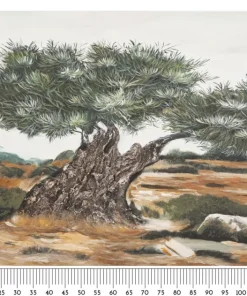 Peinture à l'huile Méditerranéenne Nature 120x80 cm