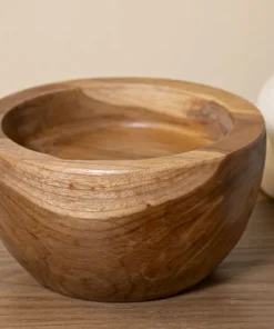 Plat Erusi Teck Recyclé Bois Marron