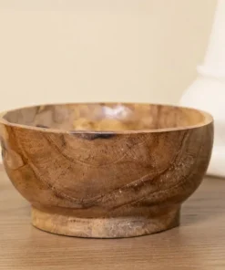Plateau Butot formes irrégulières Teck Recyclé marron profond