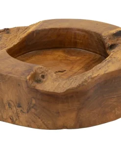 Plateau en Teck Recyclé Marron