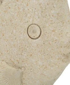 Poisson sculpté effet sable