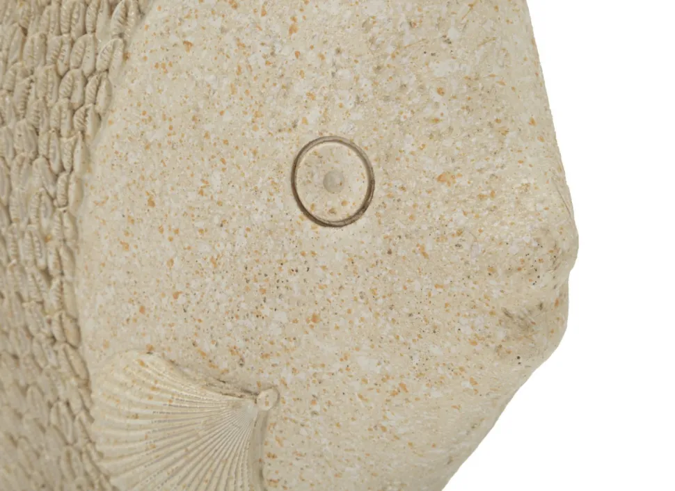 Poisson sculpté effet sable