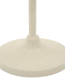 Porte-bougie Dune en métal beige