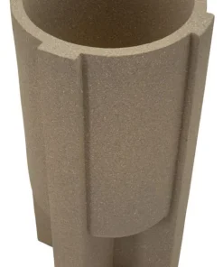Pot de support de vase extérieur Moai structure solide