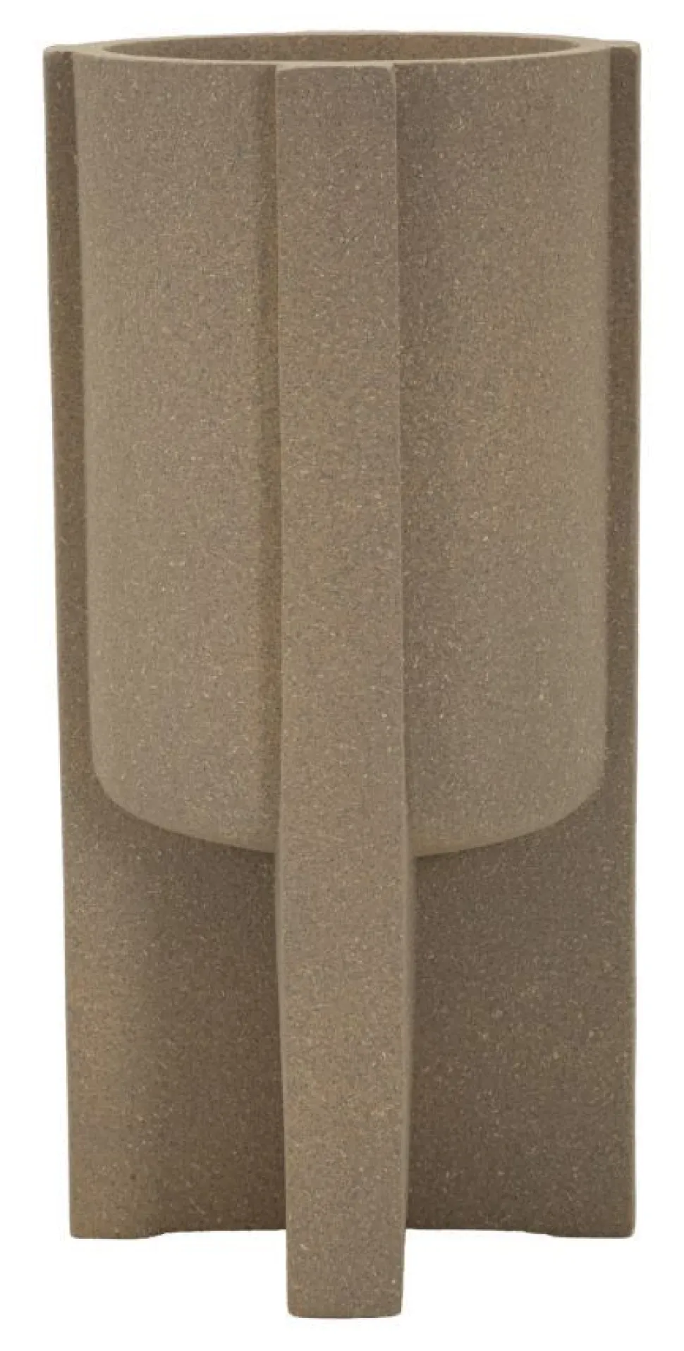 Pot de support de vase extérieur Moai structure solide