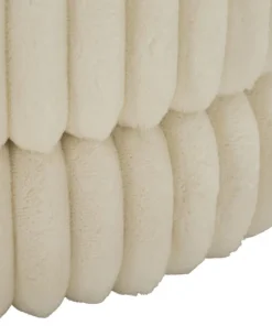 Pouf Levels Tissu crème