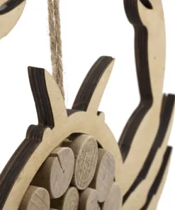 Sculpture suspendue en forme de Crabe Bois massif et MDF