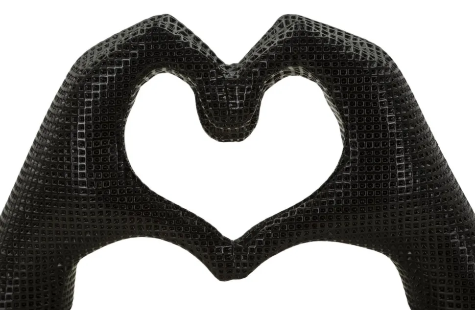 Sculpture The Lover Black