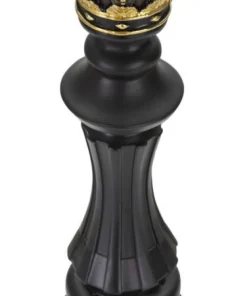 Statuette Roi d'échecs Polyrésine Noir et Or