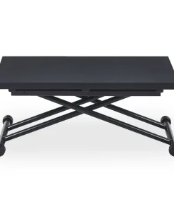 Table basse relevable Carrera Noir carbone