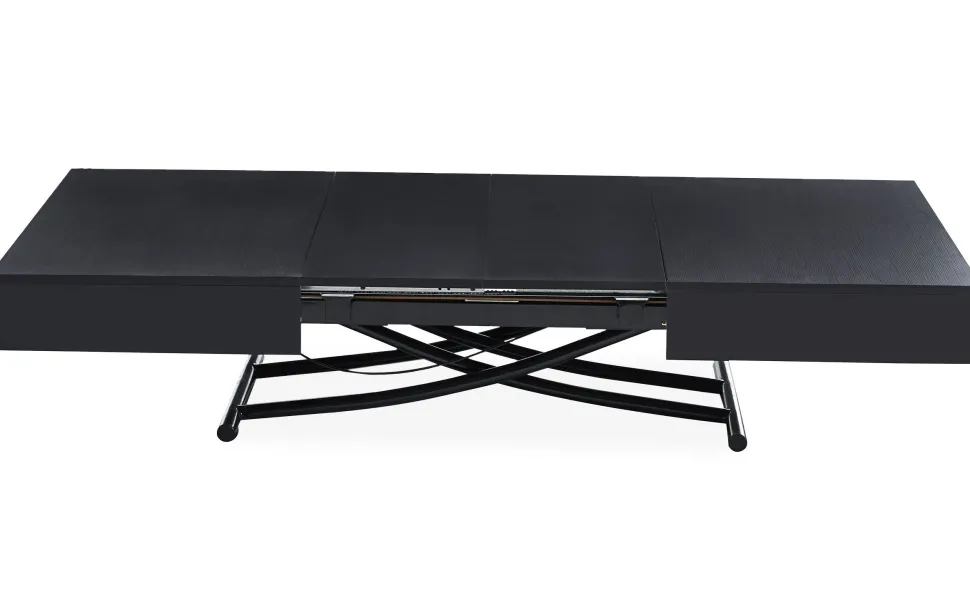Table basse relevable Sundance Noir mat