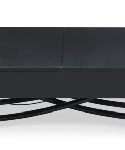 Table basse relevable Sundance Noir mat