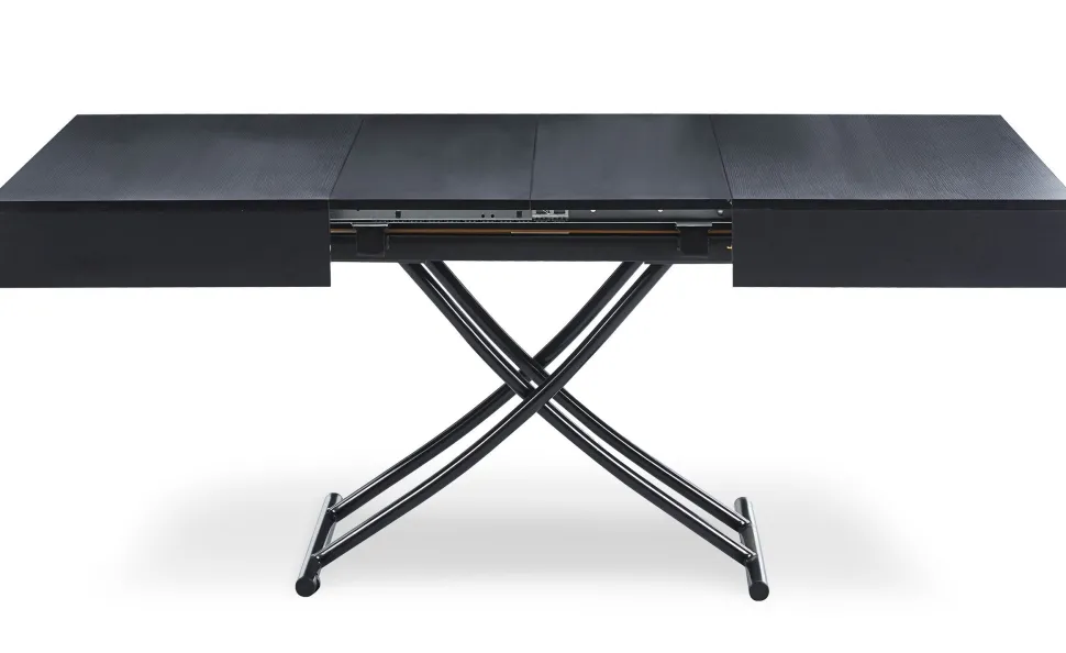 Table basse relevable Sundance Noir mat