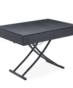 Table basse relevable Sundance Noir mat