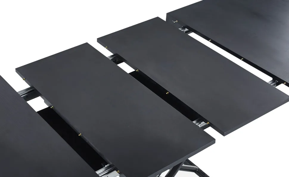 Table basse relevable Sundance Noir mat