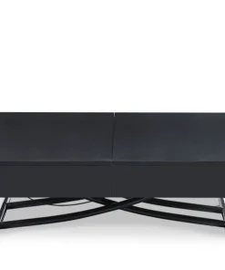 Table basse relevable Sundance Noir mat