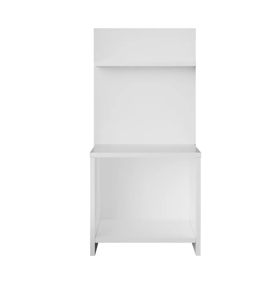 Table de chevet Wasat L44,5xH90cm Blanc