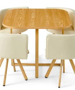 Table et chaises scandinaves Oslo Beige