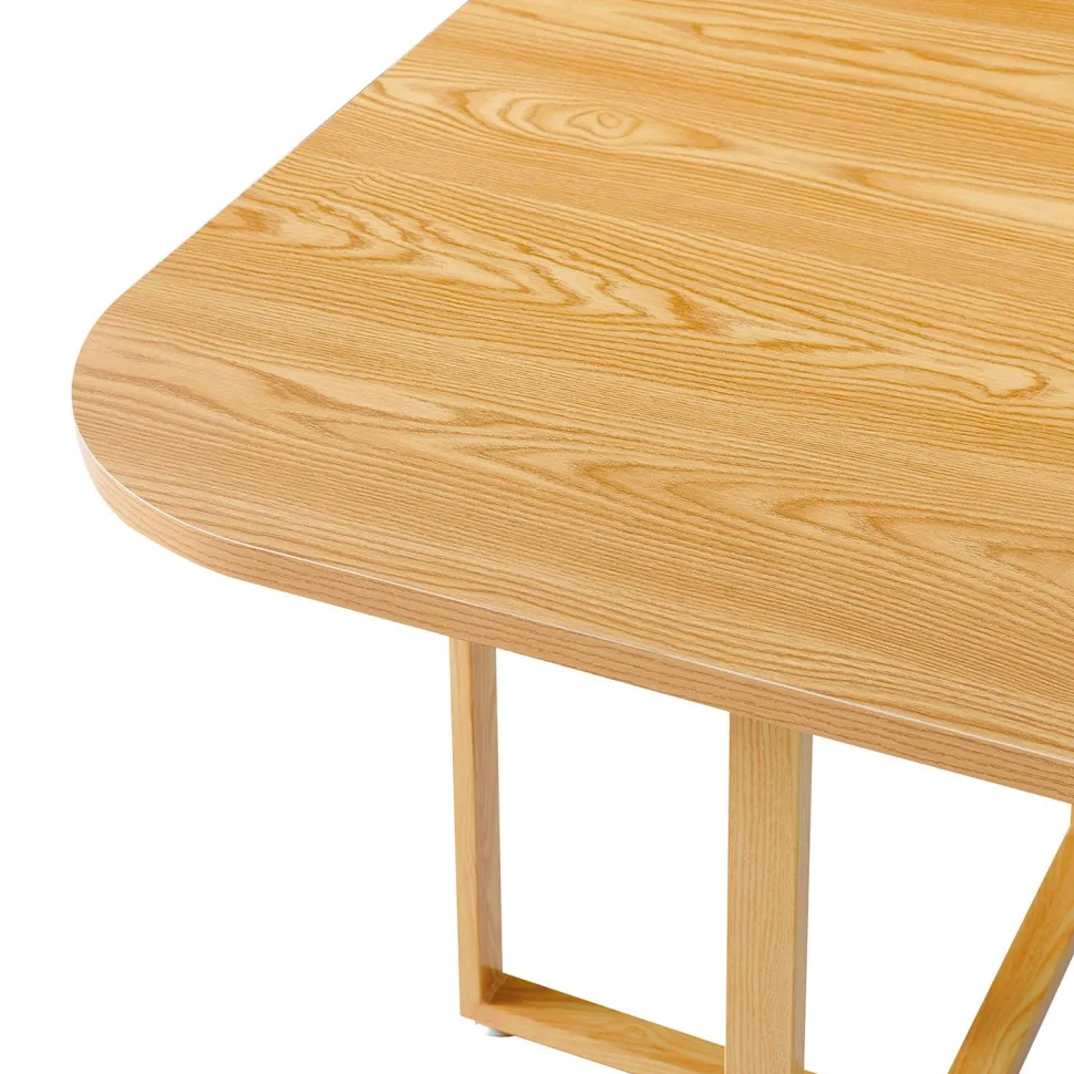 Table et chaises scandinaves Oslo Gris et Chêne
