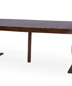Table ovale extensible L110-260cm Icarios avec pieds design Bois Noyer