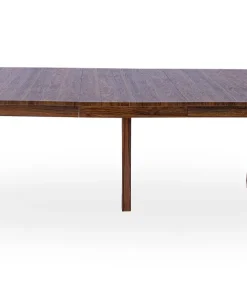 Table ronde extensible Lawina L110-260cm avec pieds design Bois Noyer