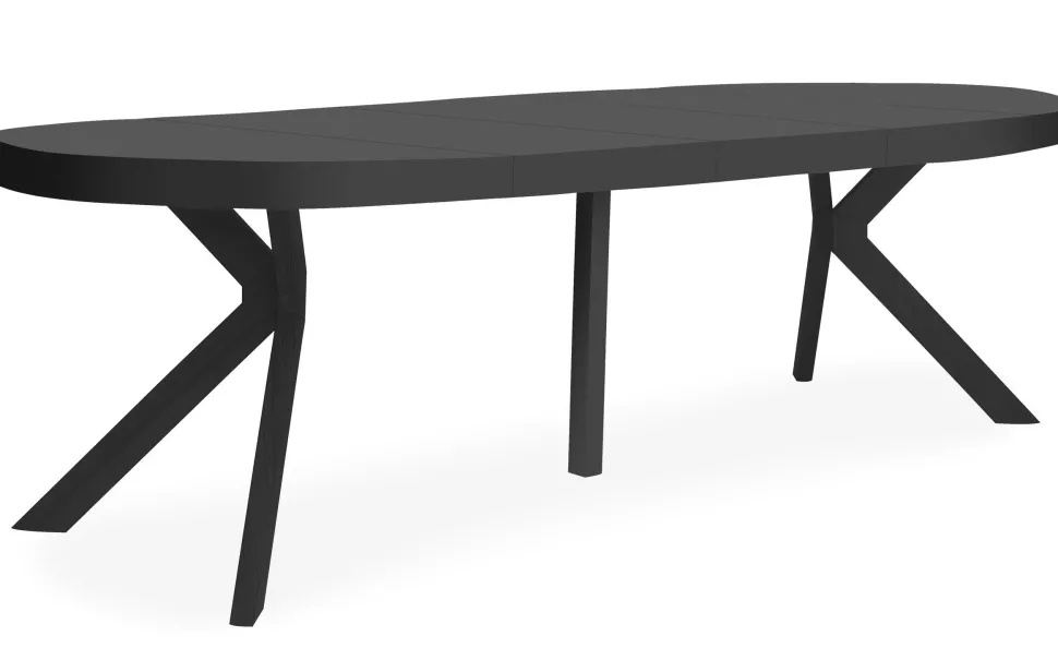 Table ronde extensible Myriade All Black