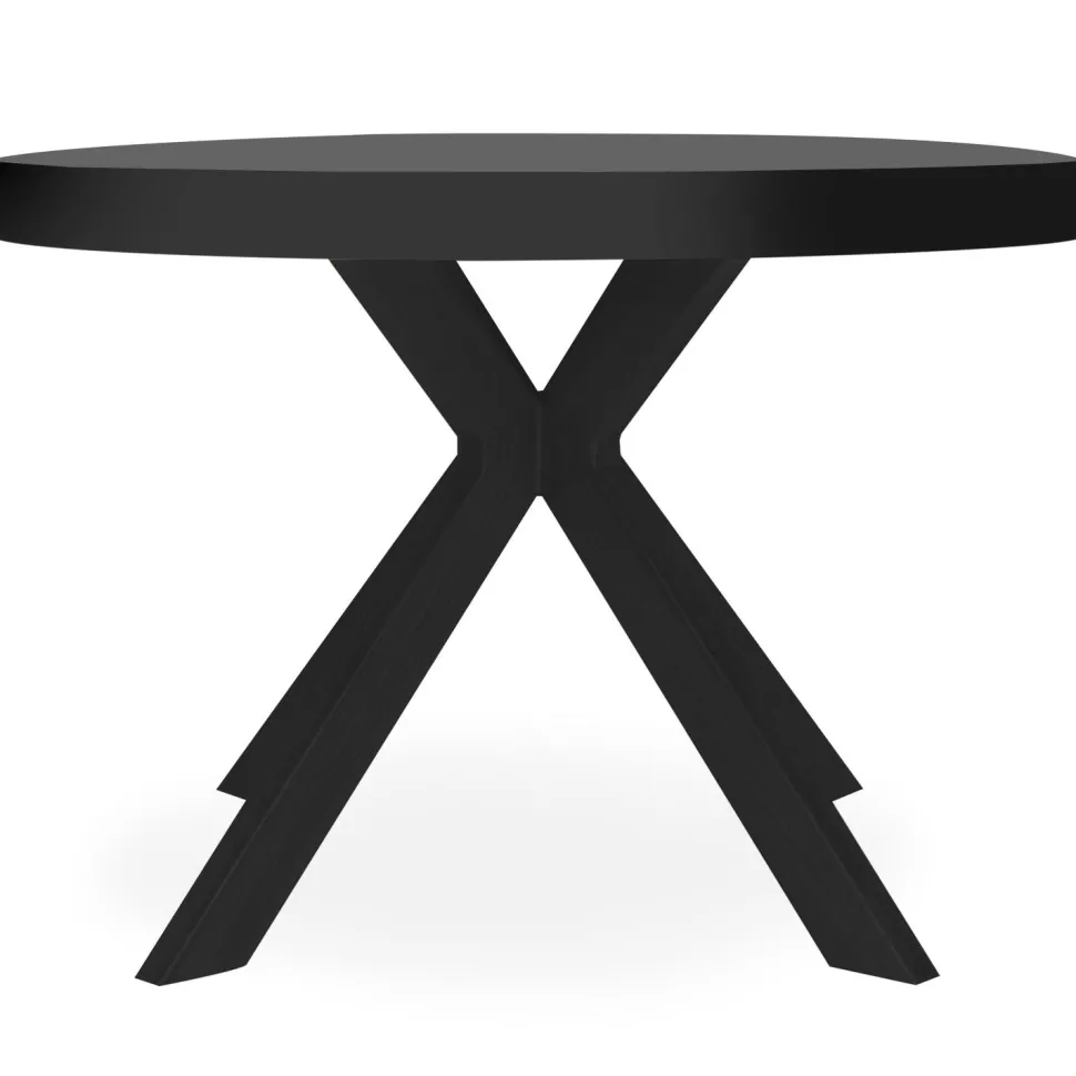Table ronde extensible Myriade All Black