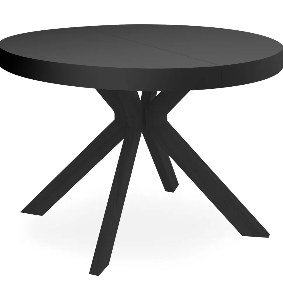 Table ronde extensible Myriade All Black