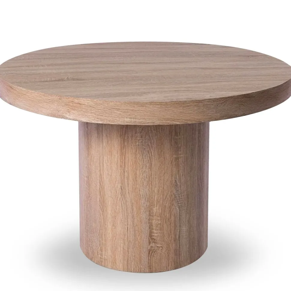 Table ronde extensible Suzie Chêne Clair