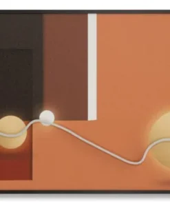 Tableau abstrait avec LED décoratif