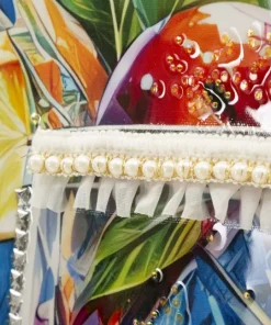 Tableau Cocktail Laqué avec Cadre