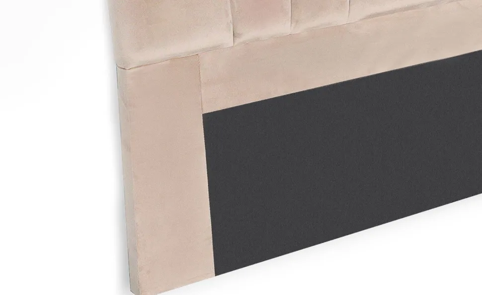 Tête de lit Arena 160 cm Velours Taupe