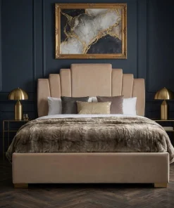 Tête de lit Arena 160 cm Velours Taupe
