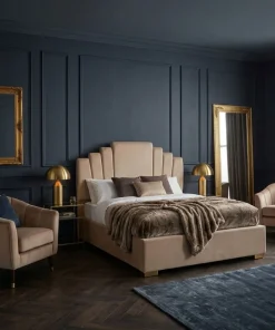 Tête de lit Arena 160 cm Velours Taupe