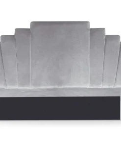 Tête de lit Arena 180 cm Velours Argent