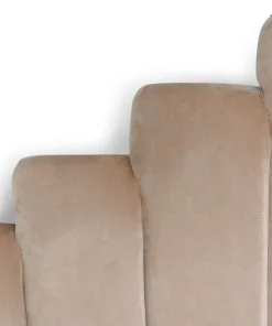 Tête de lit Arena 140 cm Velours Taupe