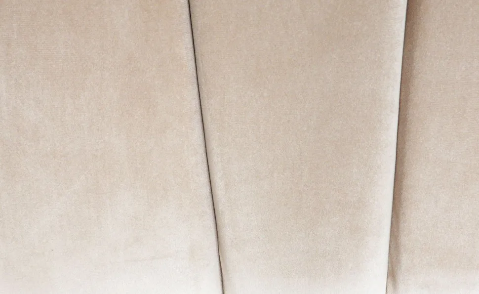 Tête de lit Arena 140 cm Velours Taupe