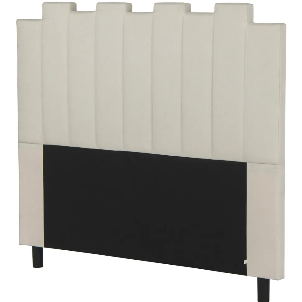 Tête de lit Lucky 140 cm Tissu Beige