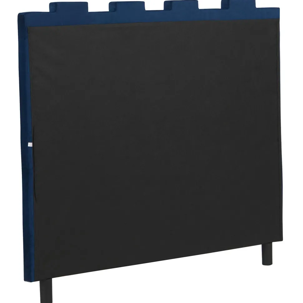 Tête de lit Lucky 140 cm Velours Bleu