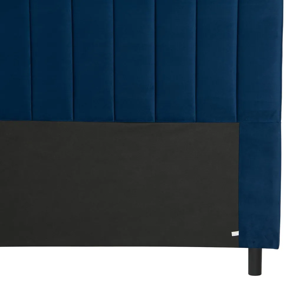 Tête de lit Lucky 140 cm Velours Bleu