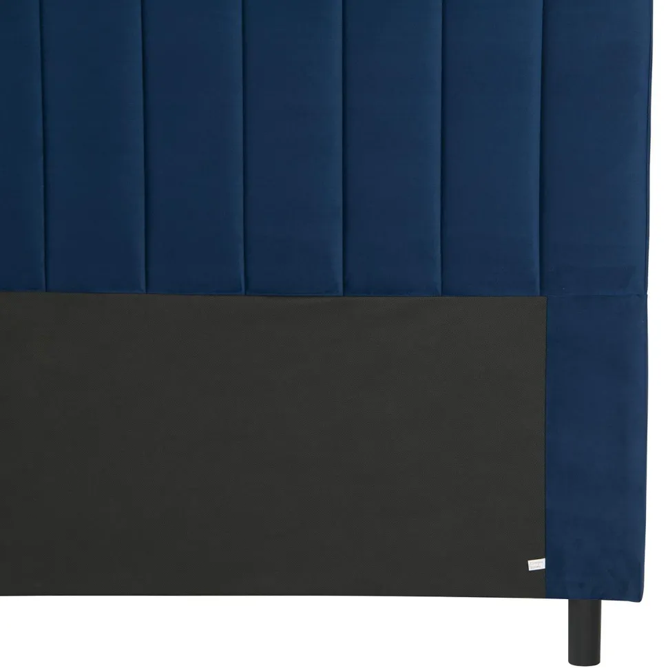 Tête de lit Lucky 160 cm Velours Bleu
