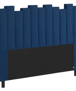Tête de lit Lucky 160 cm Velours Bleu
