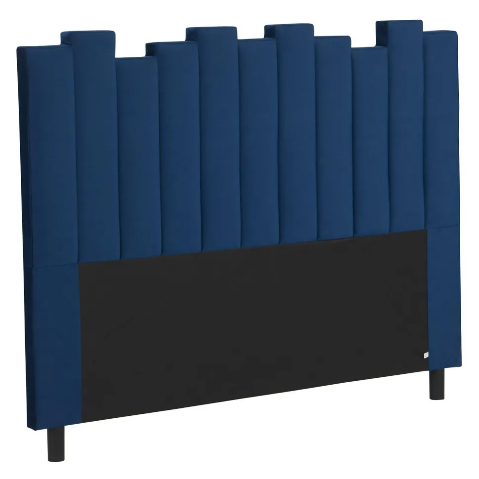 Tête de lit Lucky 160 cm Velours Bleu