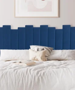 Tête de lit Lucky 160 cm Velours Bleu