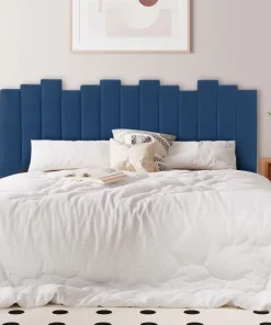 Tête de lit Lucky 180cm Velours Bleu