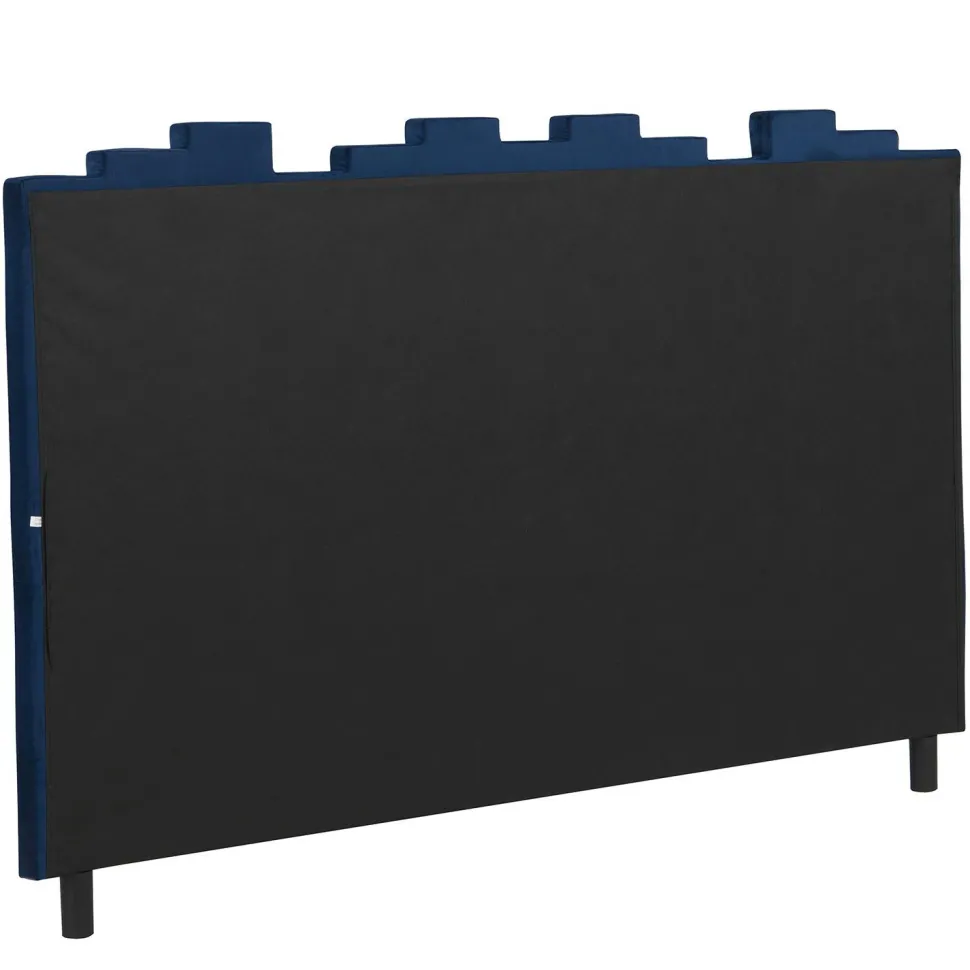 Tête de lit Lucky 180cm Velours Bleu