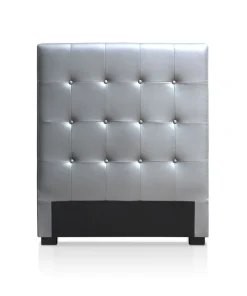 Tête de lit Luxor 90cm Argent