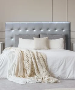 Tête de lit Luxor 180cm Argent